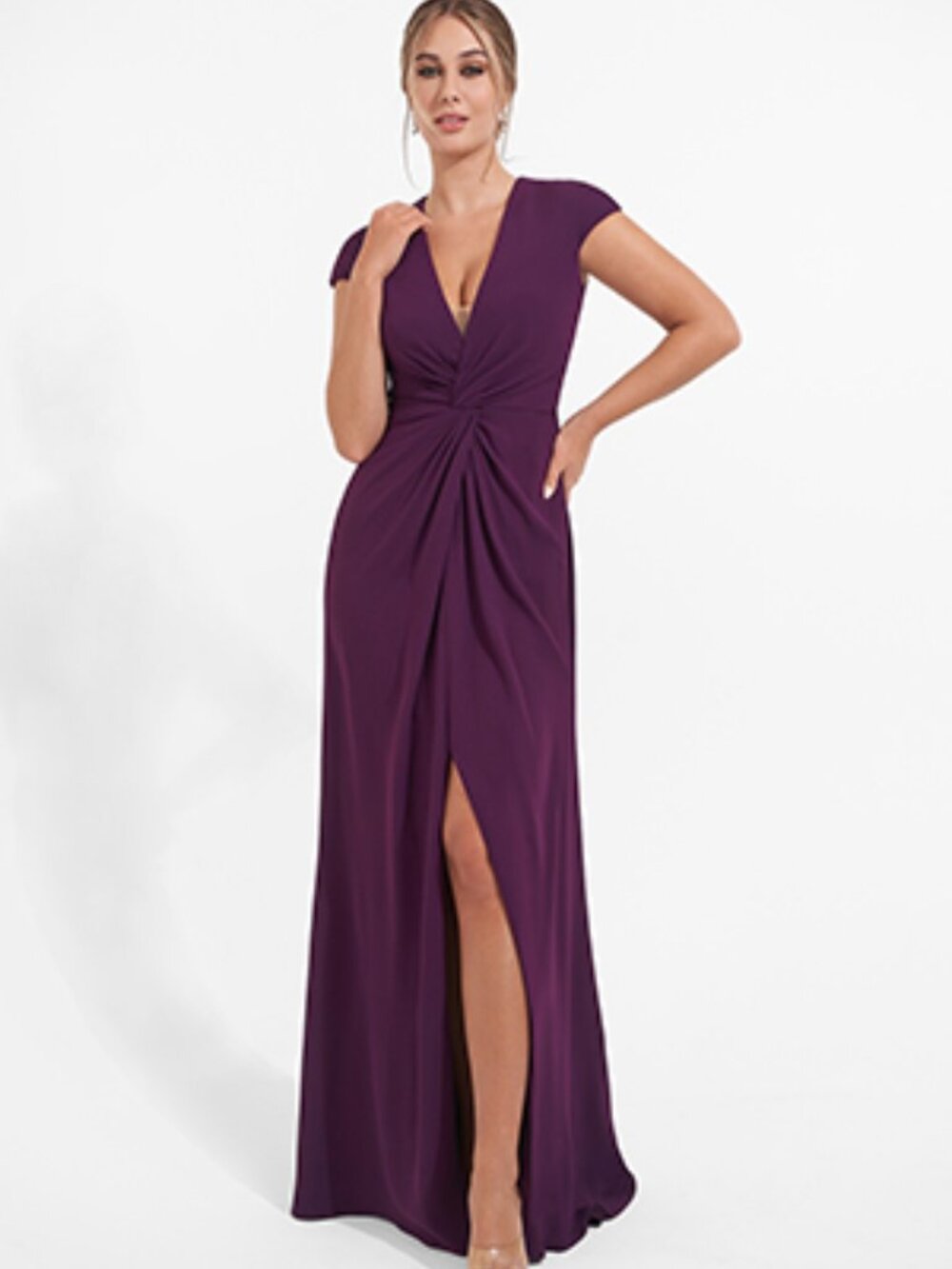Formal Dress Jade Couture K278003 Soft Stretch Crepe Gown